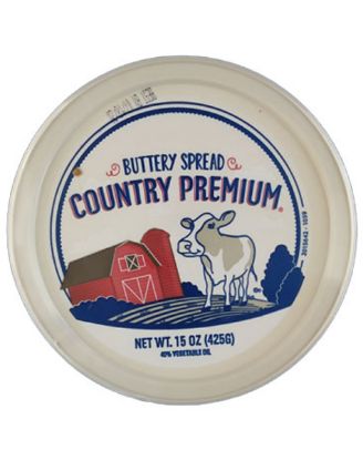 Picture of Buttery Spread Country Premium Margarine Soft Tub 15 Oz