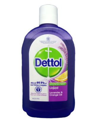 Picture of Dettol Disinfectant Liquid Lavender And Orange Oil 500 Ml