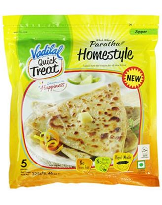 Picture of Vadilal Homestyle Paratha 5pc 325 Grams