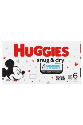 Picture of Huggies Snug & Dry No.6 Over 35 Lb 19 Pc