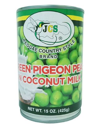 Picture of Jcs Green Pigeon Peas In Coconut Milk 15 Oz