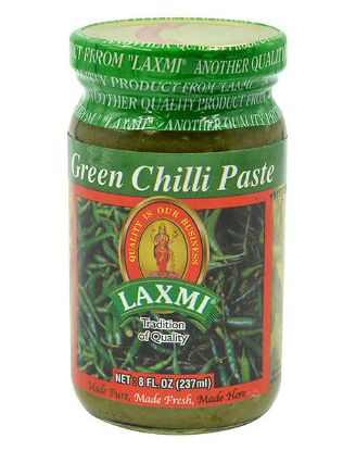 Picture of Laxmi Green Chilli Paste 8 Oz