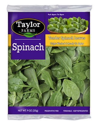 Picture of Tylor Farm Spinach 9 Oz