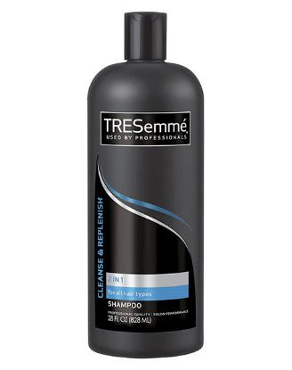 Picture of Tresemme 3in1 Clean & Replenish Shampoo Cond & Detantagler 28 Oz