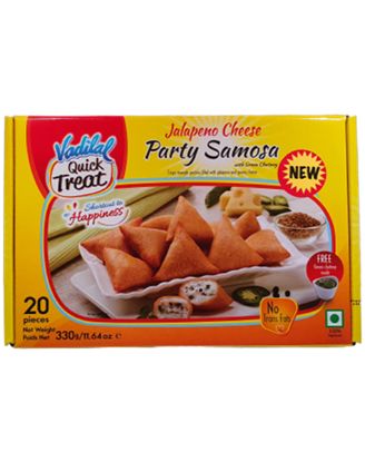 Picture of Vadilal Jalapeno Cheese Party Samosa 20 Pc