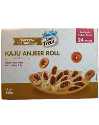 Picture of Vadilal Kaju Anjeer Roll 360 Grams