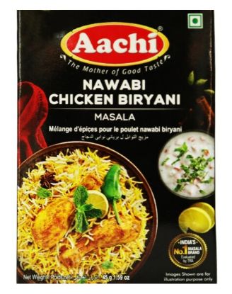 Picture of Aachi Nawabi Chicken Biryani Masala 45 Grams