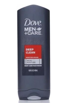 Picture of Dove Deep Clean Mens Body And Face Wash 13.5 Oz