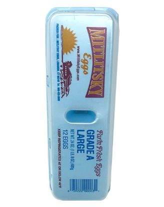 Picture of Mitlitsky Farm Fresh White Eggs Grade A 12 Pc