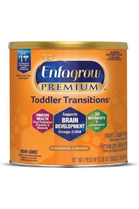 Picture of Enfagrow Toddler Transitions Infant & Toddler Formula With Iron Milk Based Powder 2 (9-18 Months) 20 Z