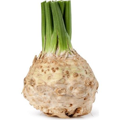 Picture of Fresh Vegetables Celery Root/celeriac (with Leaves Attached) 1 Ea