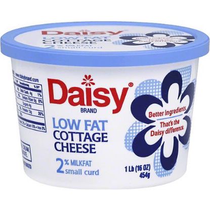 Picture of Daisy Cheese Small Curd 2% Milkfat Low Fat 16 Oz