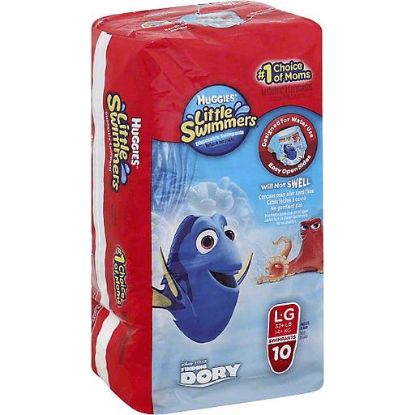 Picture of Huggies Little Swimmers Disposable Swimpants L-g 10 Ct
