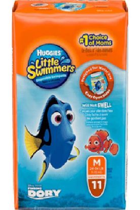Picture of Huggies Little Swimmers Disposable Swimpants Disney M 24-34 Lb 11 Ct