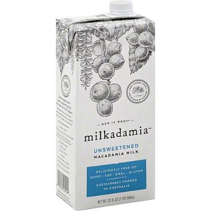 Picture of Milkadamia Macadamia Milk Unsweetened 32 Z