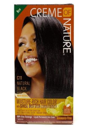 Picture of Creme Of Nature Natural Black Hair Color For Men 4 Oz