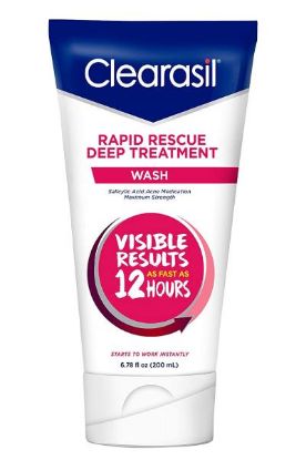 Picture of Clearasil Rapid Rescue Deep Treatment Wash 6.78 Oz