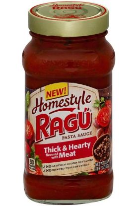 Picture of Ragu Thick & Hearty Meat Pasta Sauce 652 Grams