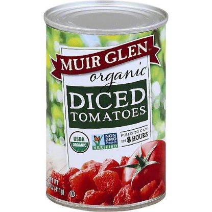 Picture of Muir Glen Organic Tomatoes Diced 14.5 Oz