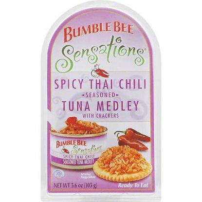 Picture of Bumble Bee Sensations Spicy Thai Chili Tuna Medley With Crackers 3 Oz