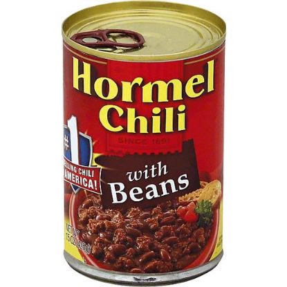 Picture of Hormel Chili With Beans 15 Oz