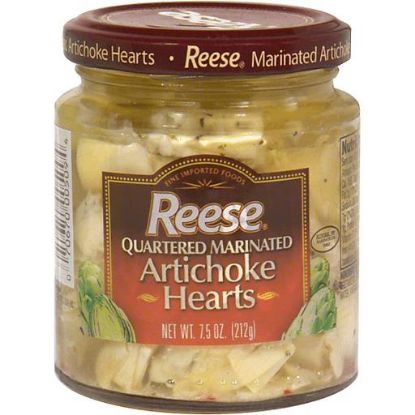 Picture of Reese Quartered Marinated Artichoke Hearts 7.5 Oz