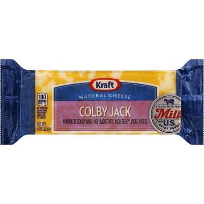 Picture of Kraft Natural Cheese Colby Jack 8 Oz