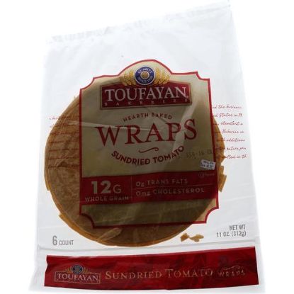 Picture of Toufayan Tomato Basil Wrap 10 Oz