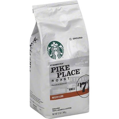 Picture of Starbucks Pike Place Ground Medium Coffee 12 Oz