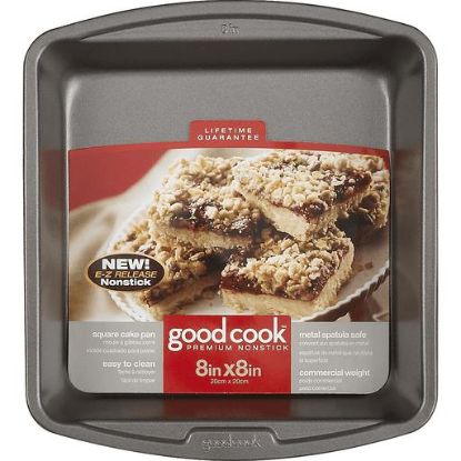 Picture of Good Cook Cake Pan Square Nonstick 8 X 8 Inch 1 Ct