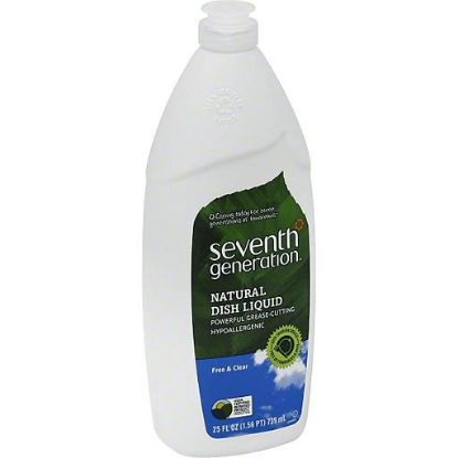 Picture of Seventh Generation Dish Liquid Free And Clear 25 Oz