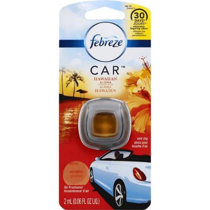 Picture of Febreze Car Air Freshener Hawaiian Aloha Vent 1 Clip 1 Ct