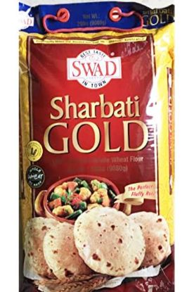 Picture of Swad Sharbati Gold Chappati Flour 20 Lbs