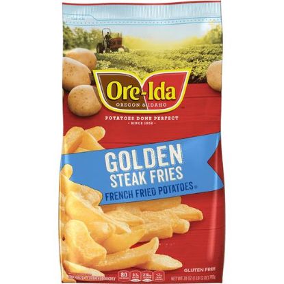 Picture of Ore-ida Steak Fries Thick-cut French Fried Potatoes 28 Oz