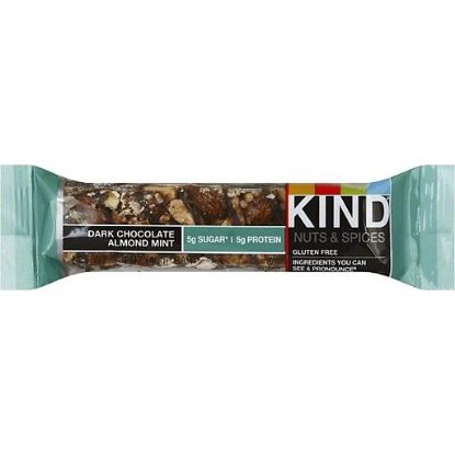 Picture of Kind Nuts & Spices Bar Dark Chocolate Almond Mint 1.4 Oz