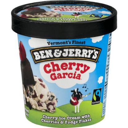 Picture of Ben & Jerry/'s Ice Cream Cherry Garcia 16 Oz