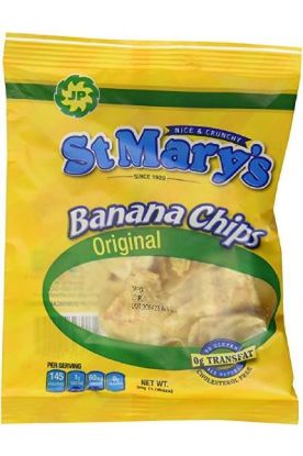 Picture of St Mary Banana Chips Original 30 Gm