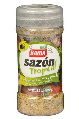 Picture of Badia Sazon Tropical With Coriander & Annatto 3.5 Oz