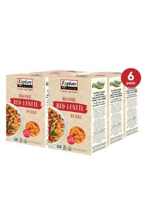 Picture of Explore Cuisine Penne Organic Red Lentil 8 Oz