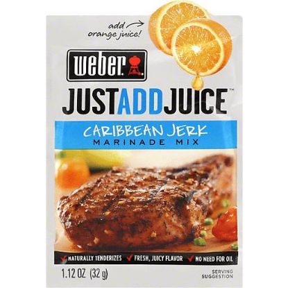 Picture of Weber Just Add Juice Marinade Mix Caribbean Jerk 1.12 Oz