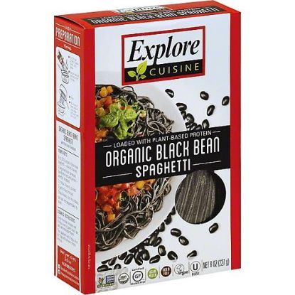Picture of Explore Cuisine Spaghetti Organic Black Bean 8 Oz