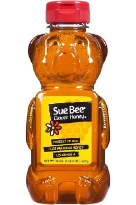 Picture of Sue Bee Clover Honey Squeeze bear Bottle 12 Oz