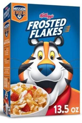 Picture of Kellogg/'s Frosted Flakes Cereal Of Corn 13.5 Oz