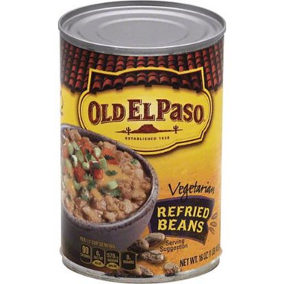Picture of Old El Paso Refried Beans Vegetarian 16 Oz