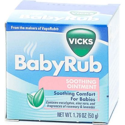 Picture of Vicks Baby Rub Soothing Ointment 1.76 Oz