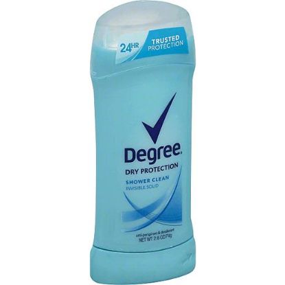 Picture of Degree Dry Protection Anti-perspirant & Deodorant Invisible Solid Shower Clean 2.6 Oz
