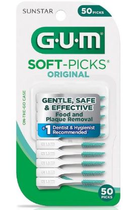 Picture of Gum Soft-picks Soft-picks Original On-the-go Case 50 Ct