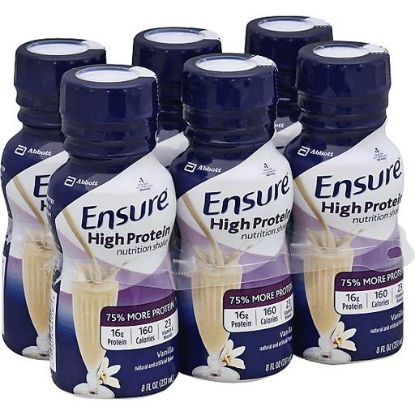 Picture of Ensure Nutrition Shake High Protein Vanilla 8 Oz