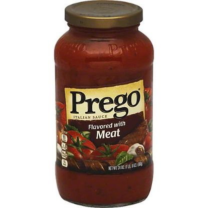 Picture of Prego Flavored With Meat Italian Sauce 24 Oz