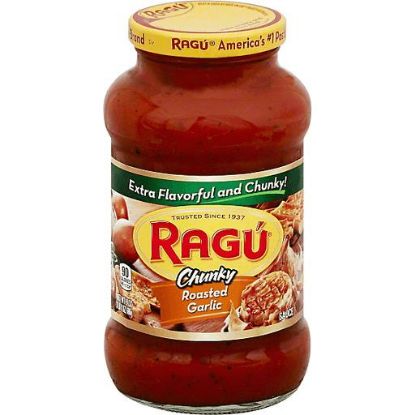 Picture of Ragu Sauce Chunky Roasted Garlic 24 Oz